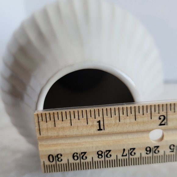 Large White Ceramic Vase - Picture 11 of 14